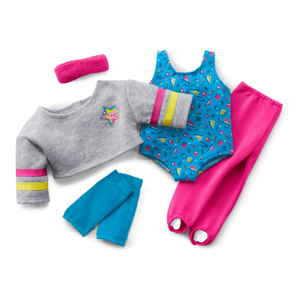 Courtney's™ Fitness Outfit for 18-inch Dolls (Historical Characters)